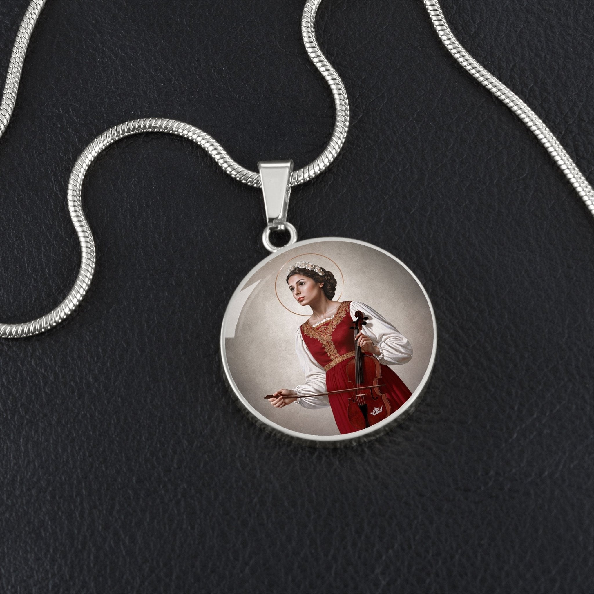 St. Cecilia Pendant Necklace - VENXARA®