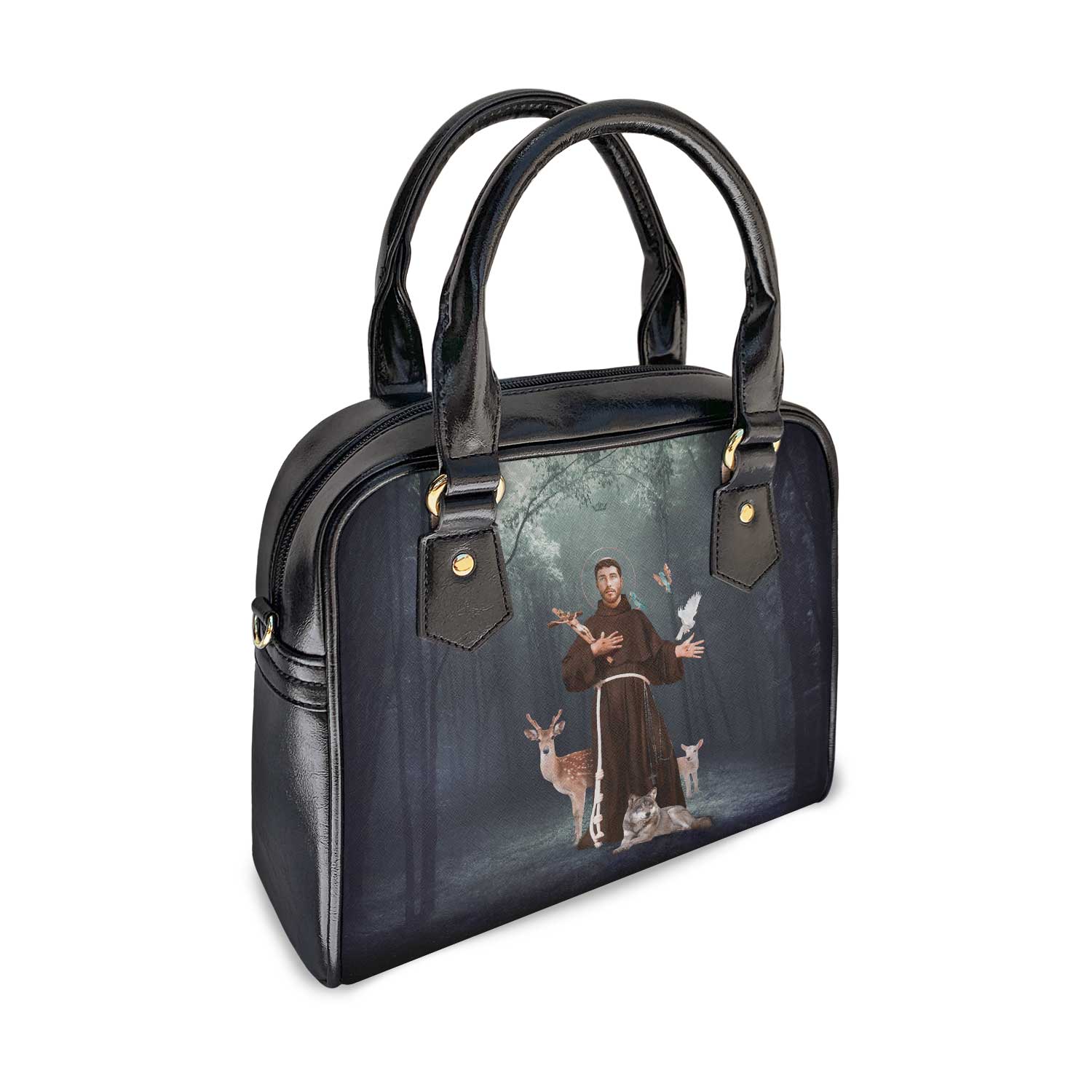 St. Francis of Assisi Handbag (Forest) - VENXARA®