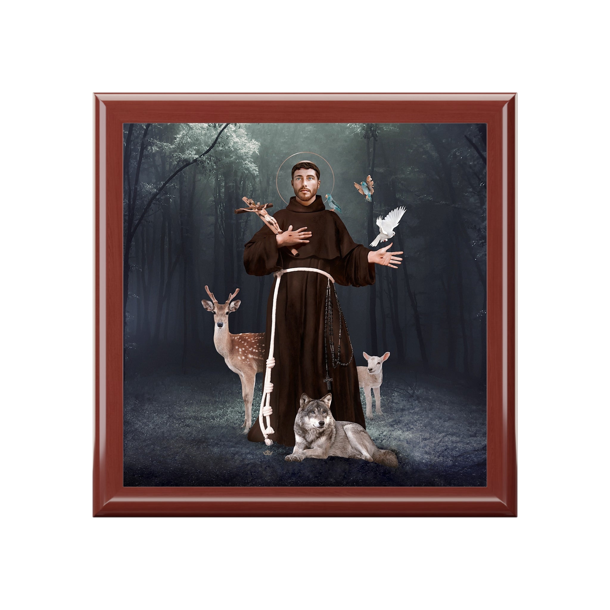 St. Francis of Assisi Keepsake Box - VENXARA®