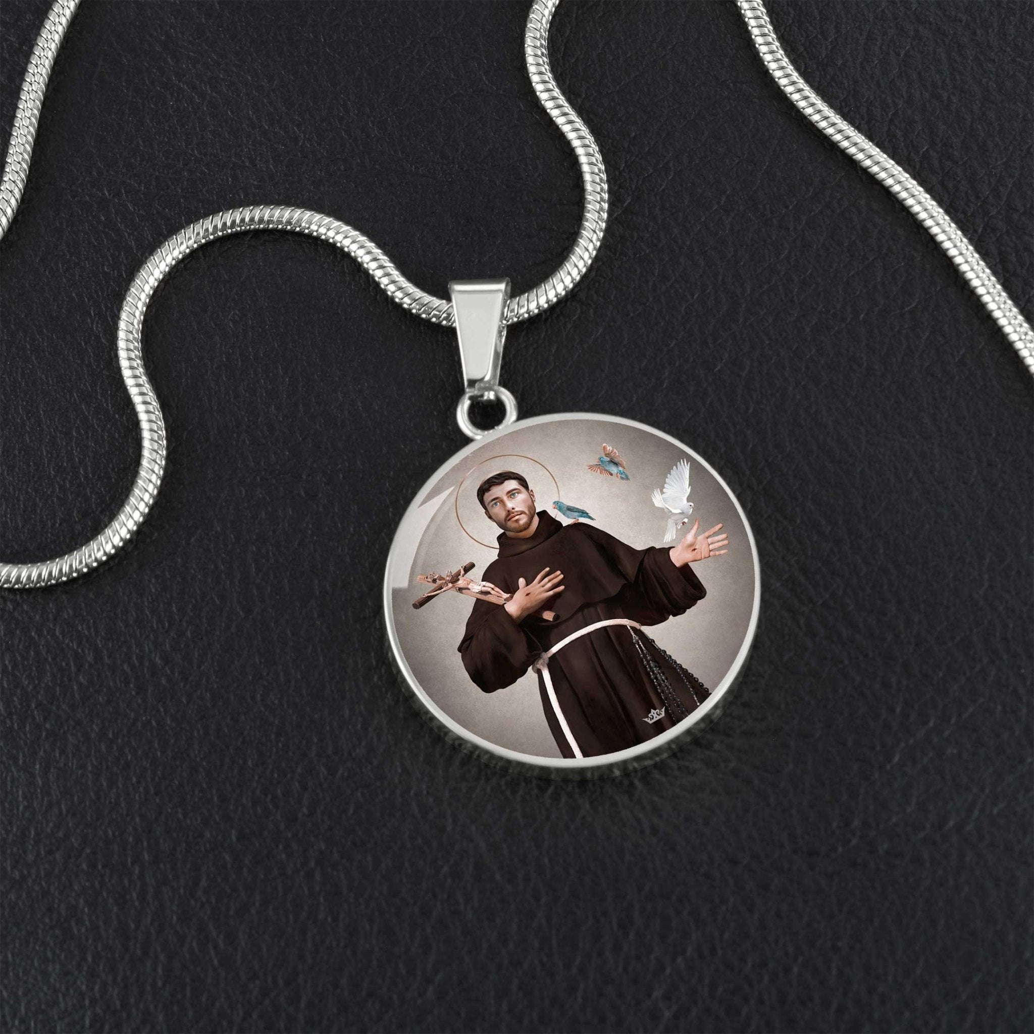 St. Francis of Assisi Pendant Necklace - VENXARA®