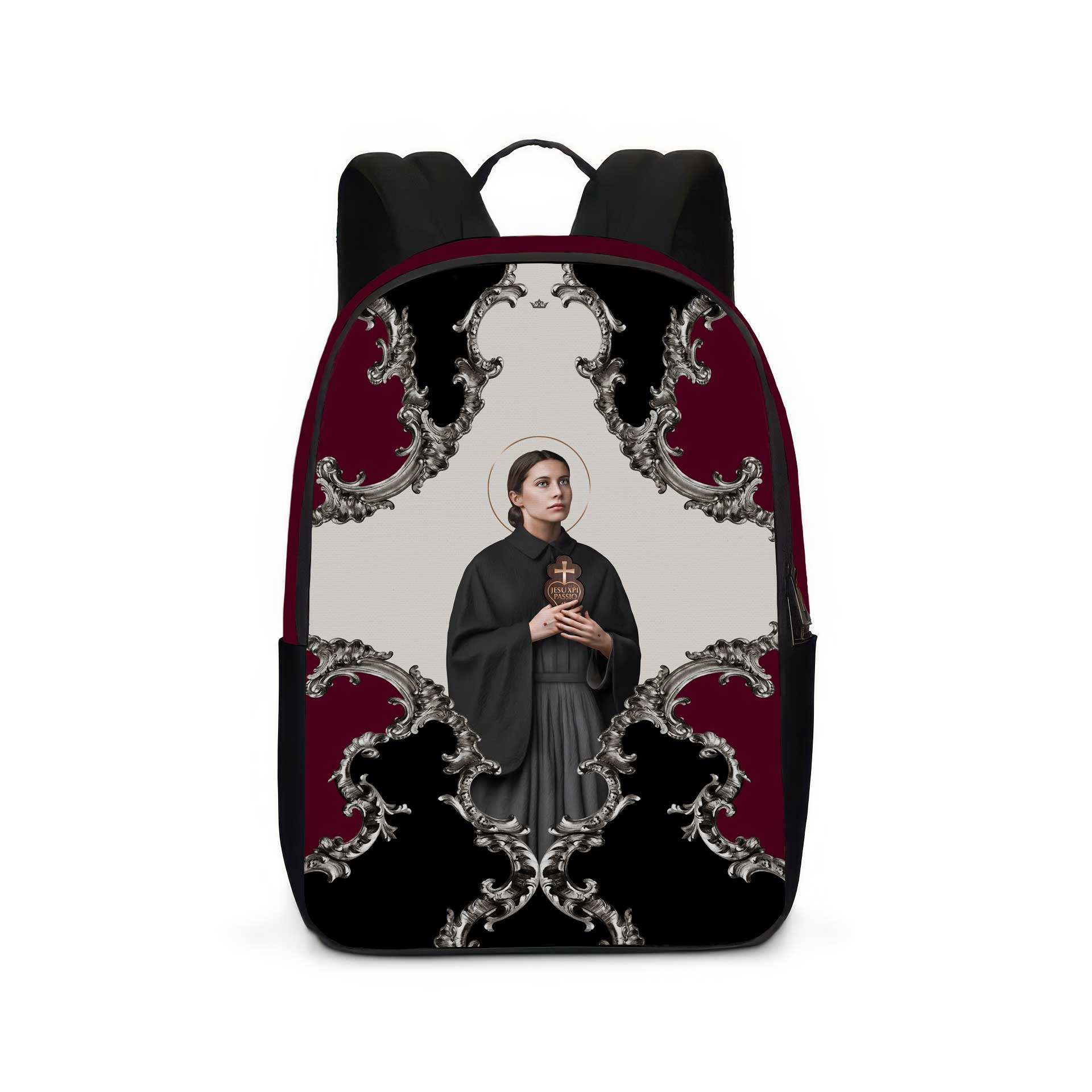 St. Gemma Galgani Large Backpack (Baroque) - VENXARA®