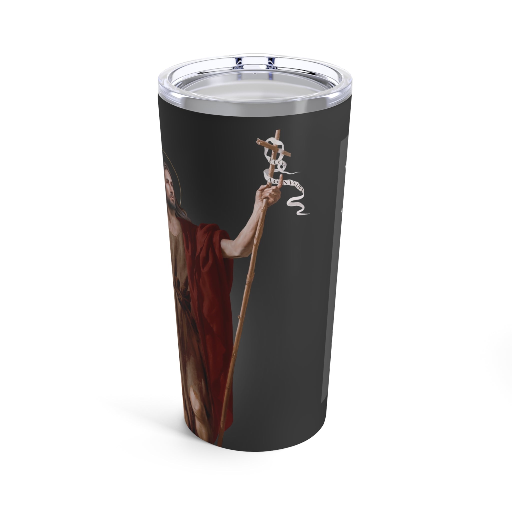 St. John the Baptist Lord's Prayer Tumbler 20 oz. (Ash) - VENXARA®