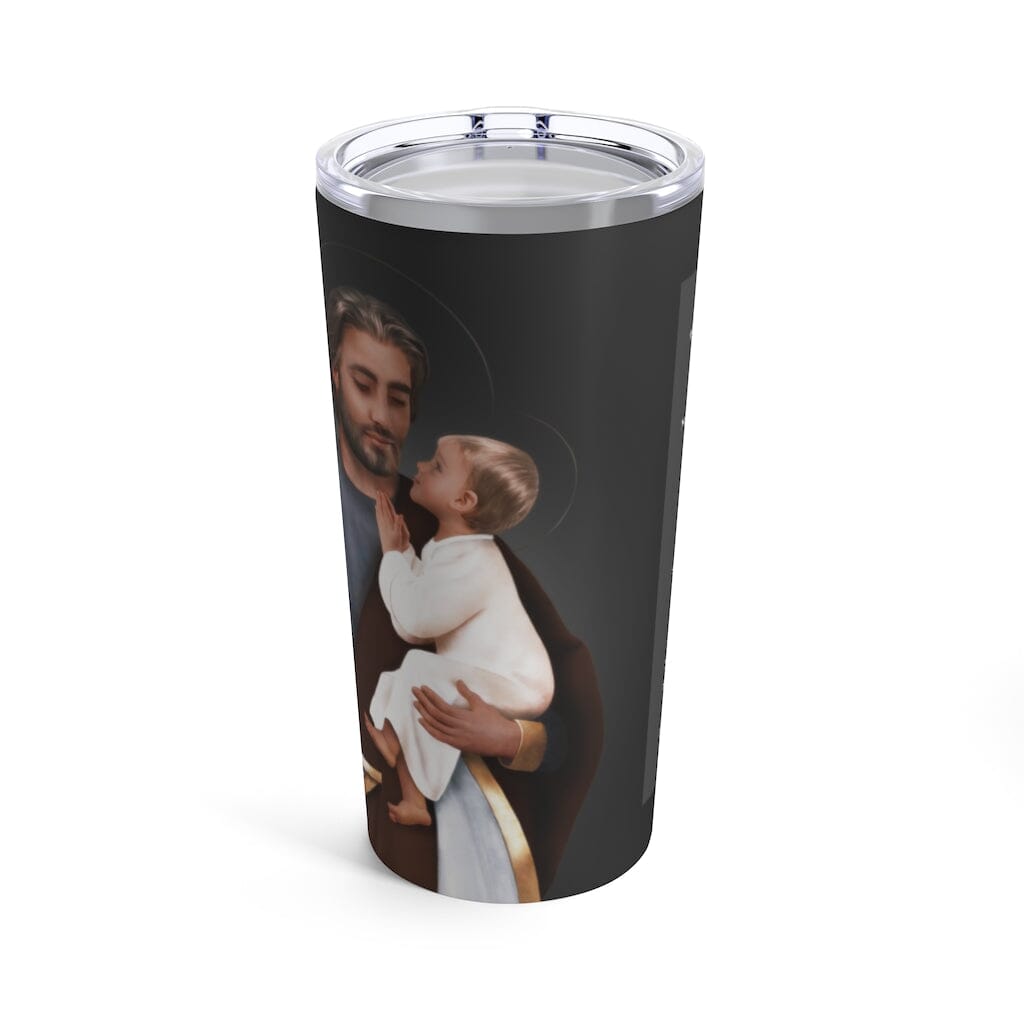 St. Joseph Lord's Prayer Tumbler 20 oz. (Ash) - VENXARA®