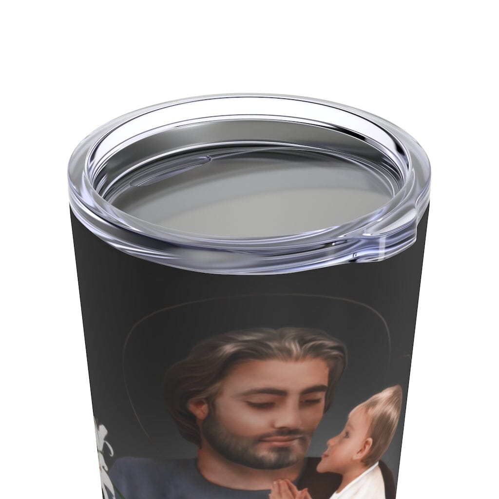 St. Joseph Lord's Prayer Tumbler 20 oz. (Ash) - VENXARA®