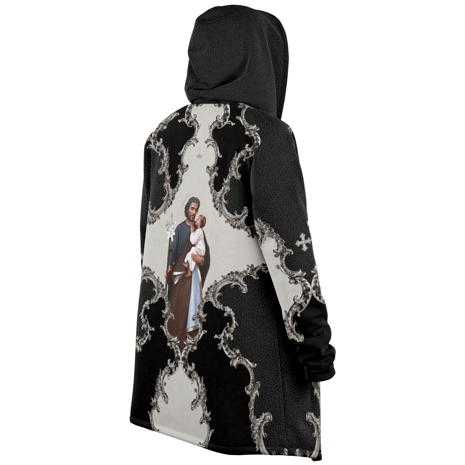 St. Joseph Microfleece Cloak (Baroque Leopard) - VENXARA®