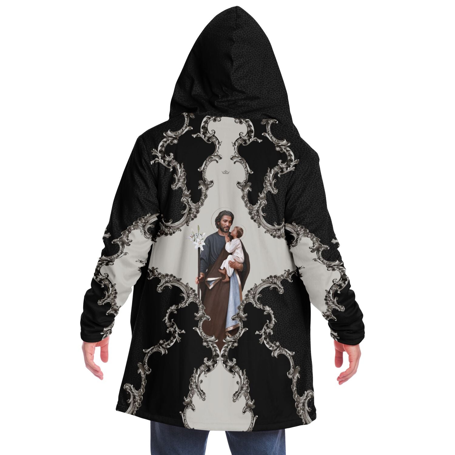 St. Joseph Microfleece Cloak (Baroque Leopard) - VENXARA®