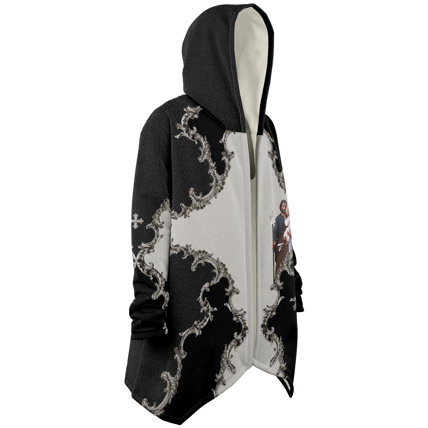 St. Joseph Microfleece Cloak (Baroque Leopard) - VENXARA®