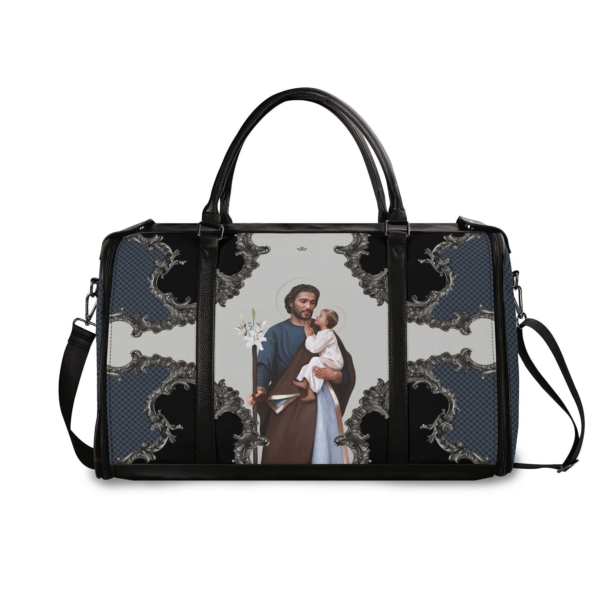 St. Joseph Travel Bag (Baroque Blue) - VENXARA®