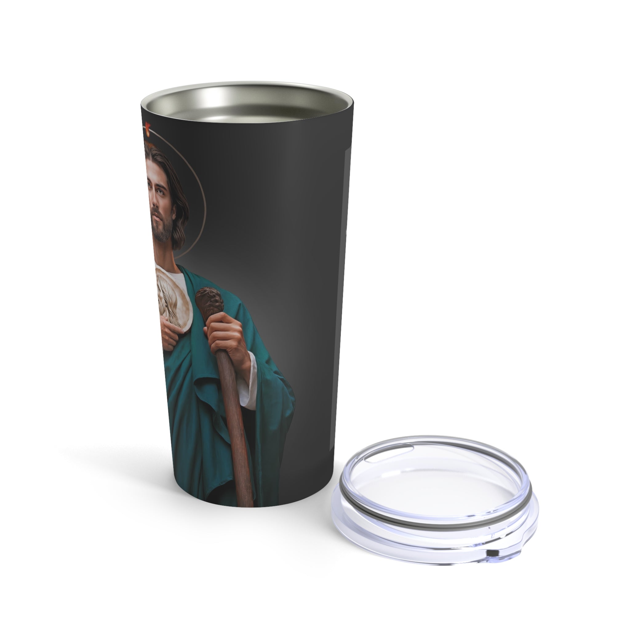 St. Jude Lord's Prayer Tumbler 20 oz. (Ash) - VENXARA®