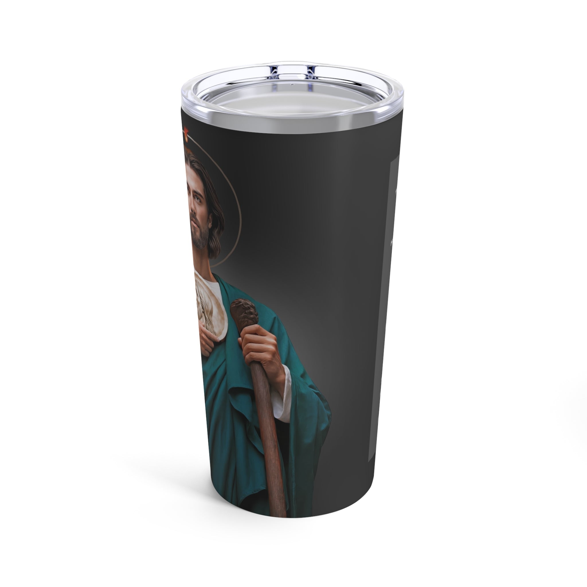 St. Jude Lord's Prayer Tumbler 20 oz. (Ash) - VENXARA®