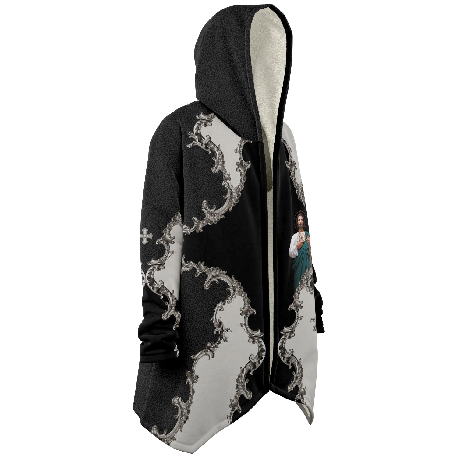 St. Jude Microfleece Cloak (Baroque Leopard) - VENXARA®