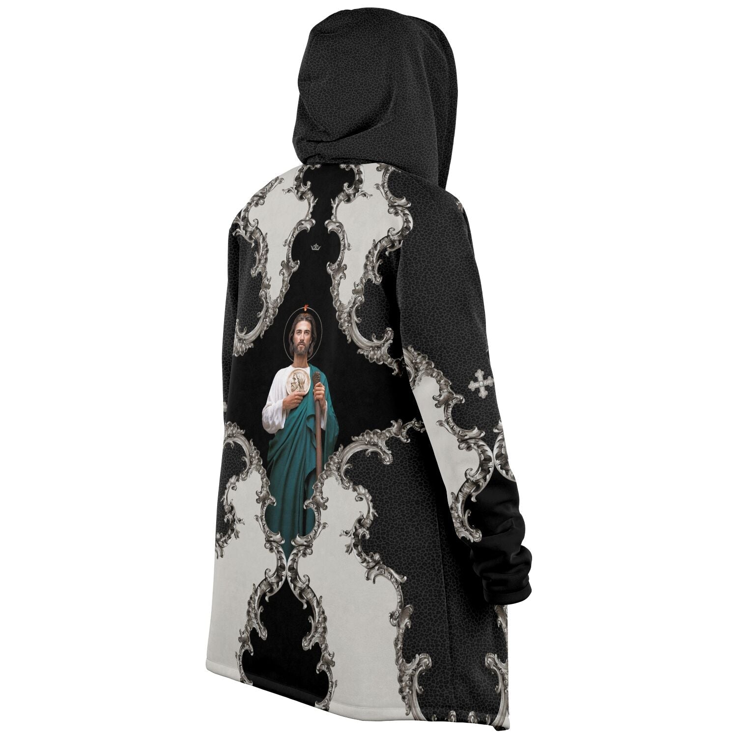 St. Jude Microfleece Cloak (Baroque Leopard) - VENXARA®