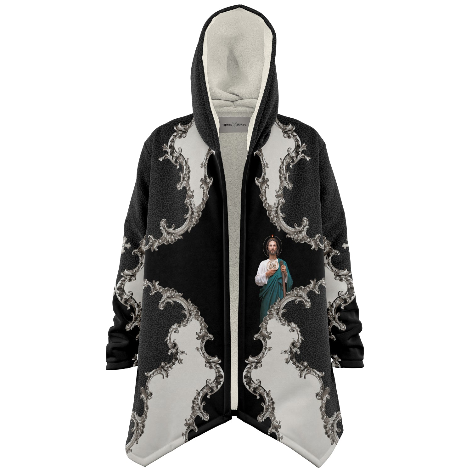 St. Jude Microfleece Cloak (Baroque Leopard) - VENXARA®