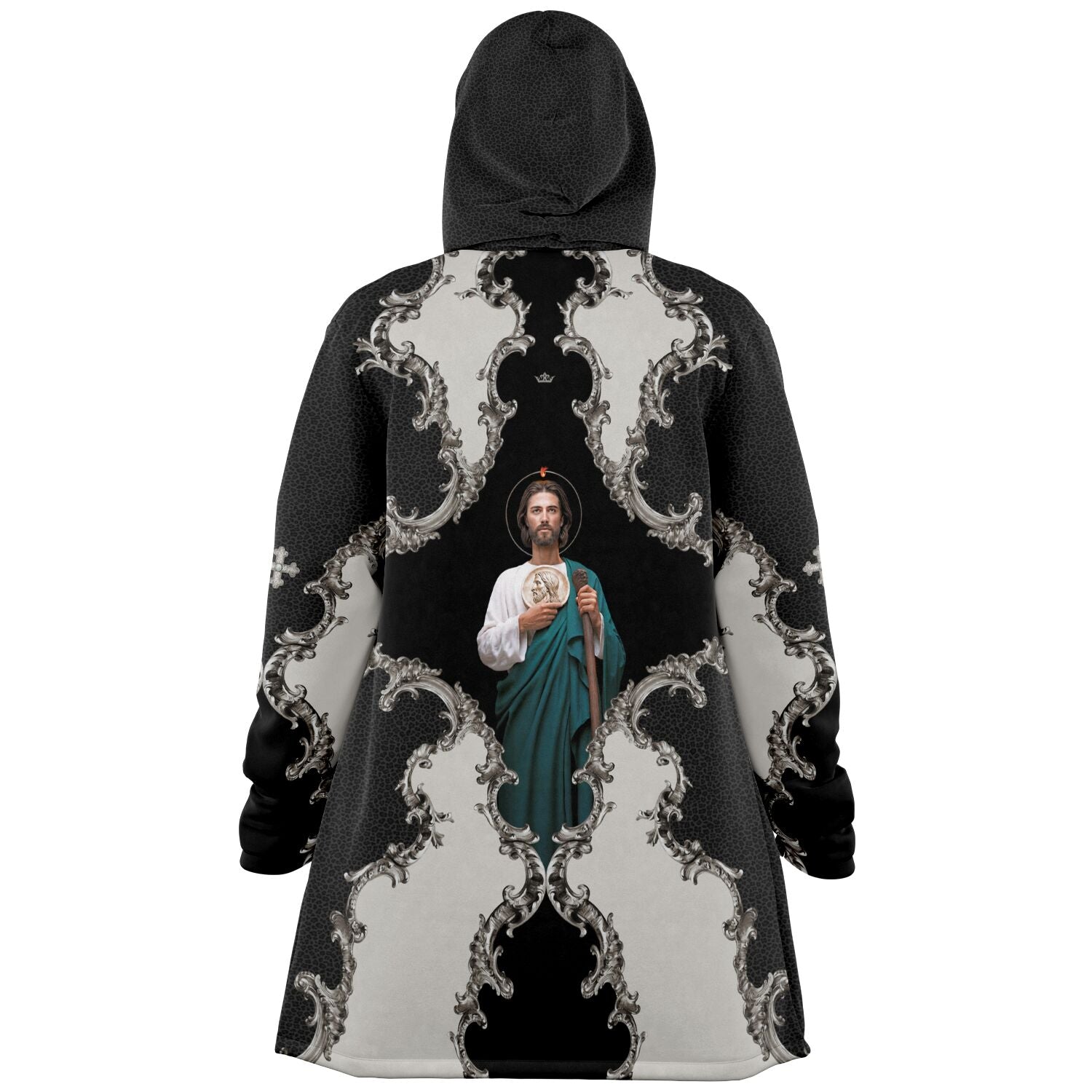 St. Jude Microfleece Cloak (Baroque Leopard) - VENXARA®