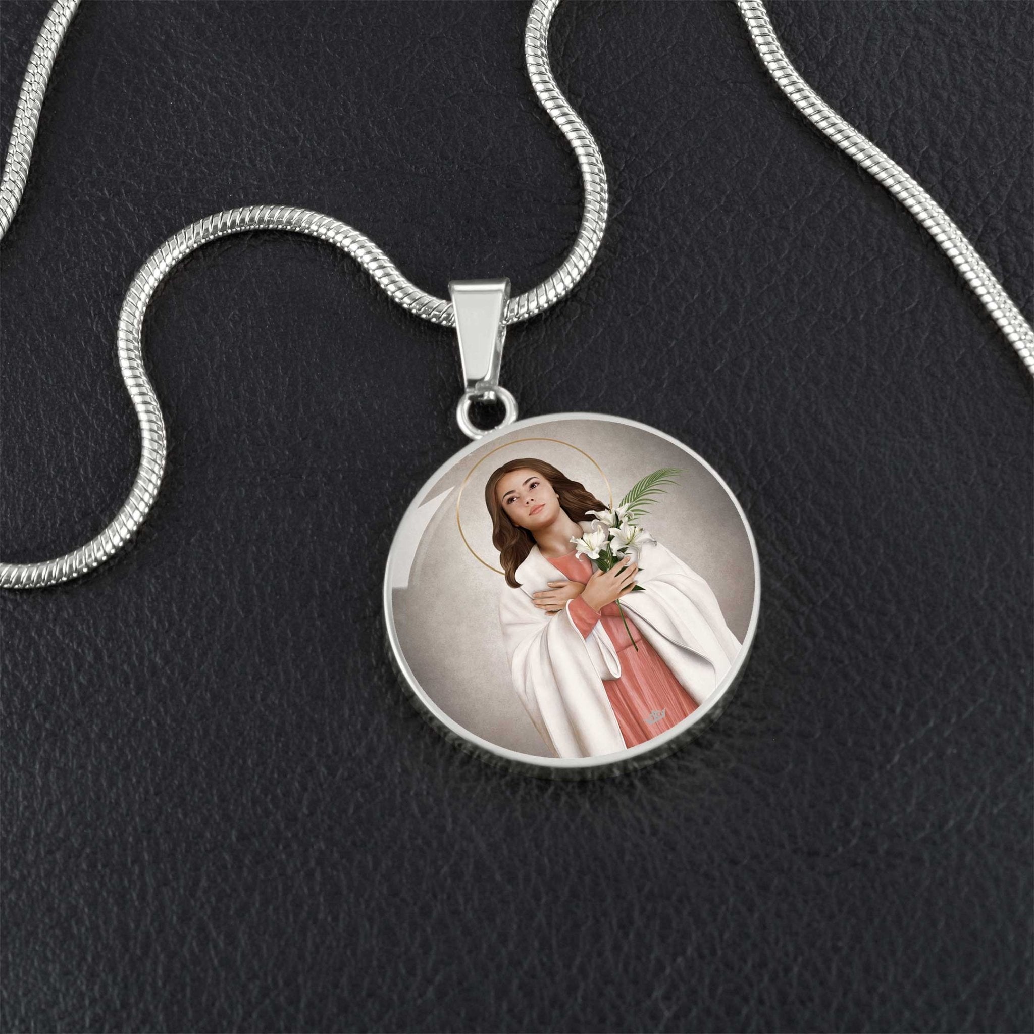 St. Maria Goretti Pendant Necklace - VENXARA®