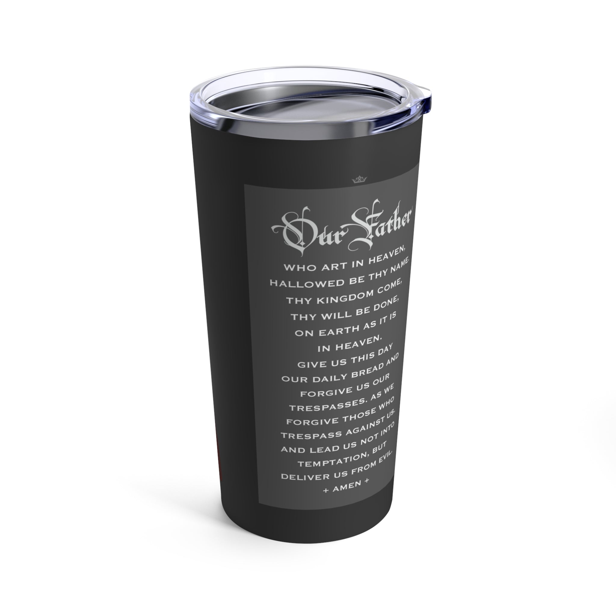 St. Mary Magdalene Lord's Prayer Tumbler 20 oz. (Ash) - VENXARA®