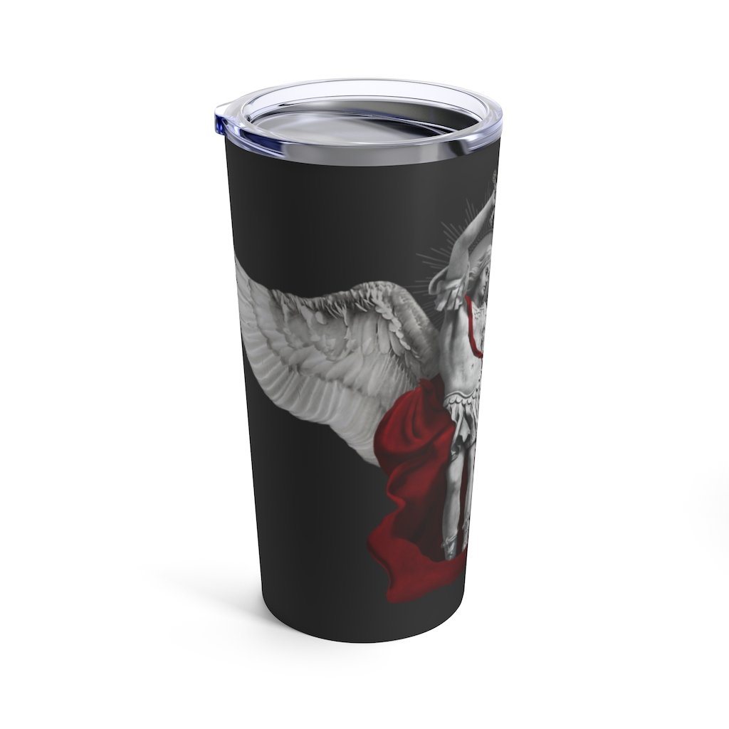 St. Michael the Archangel Prayer Tumbler 20 oz. (Ash) - VENXARA®