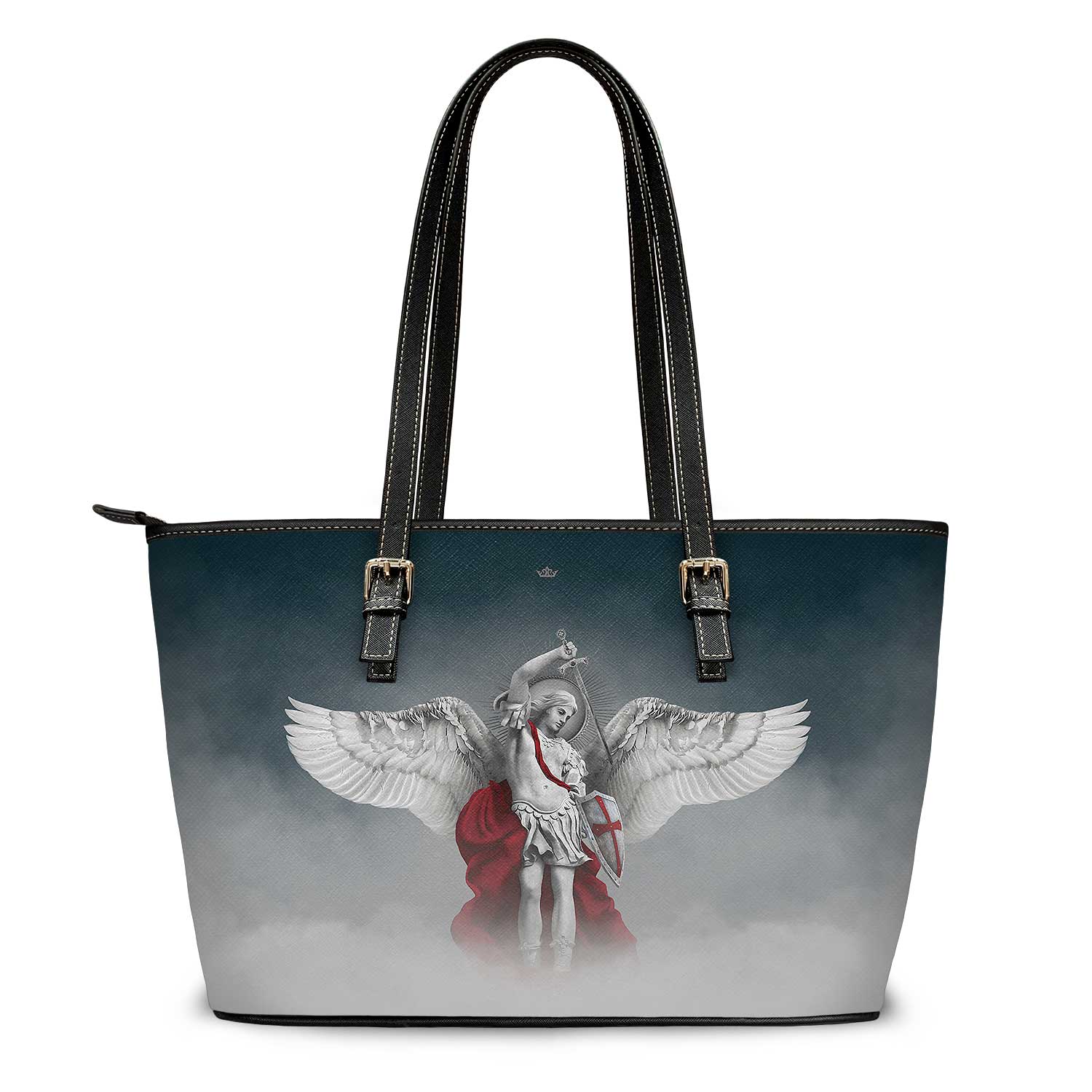 St. Michael the Archangel Tote Bag (Cloudscape) - VENXARA®