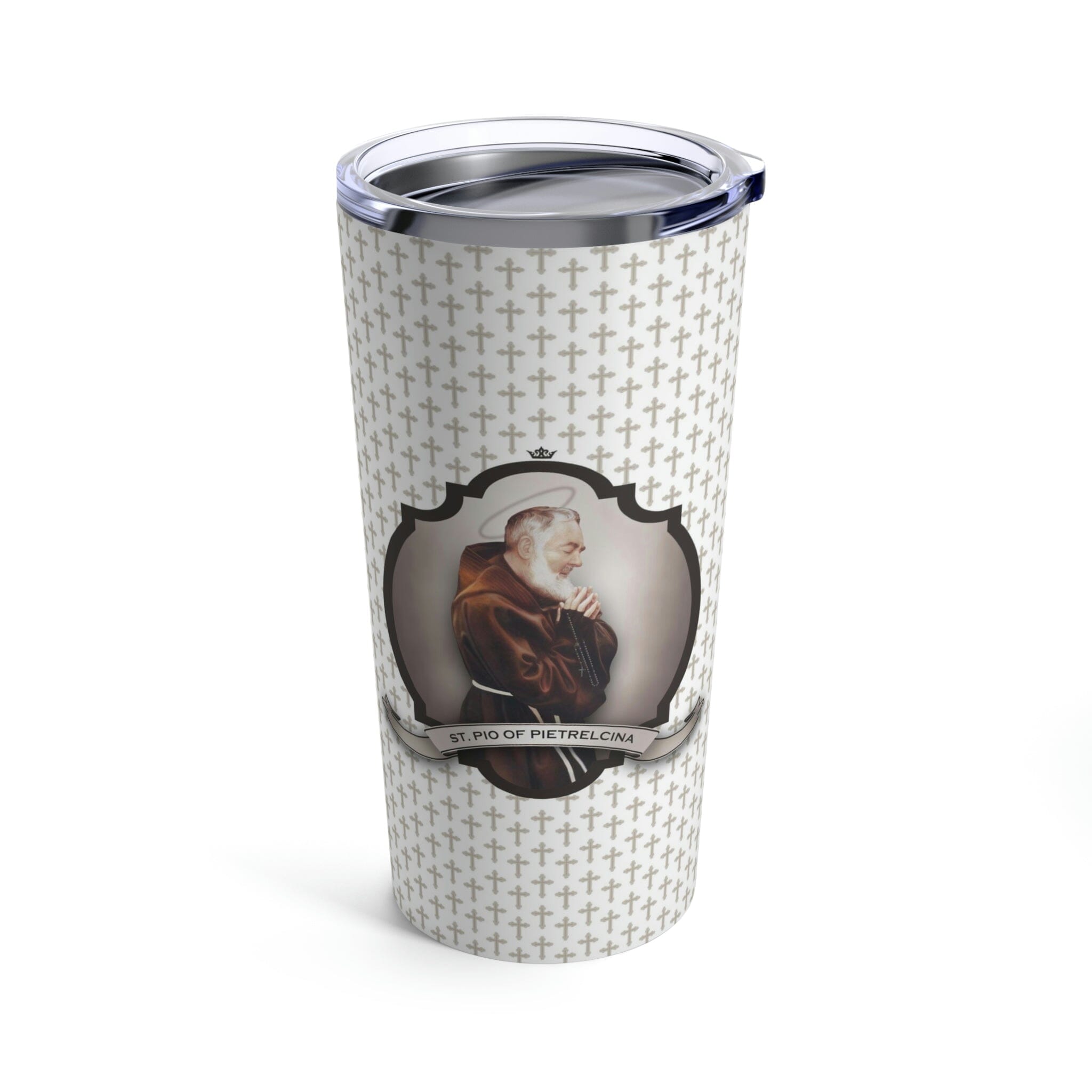 St. Padre Pio Tumbler 20 oz. - VENXARA®