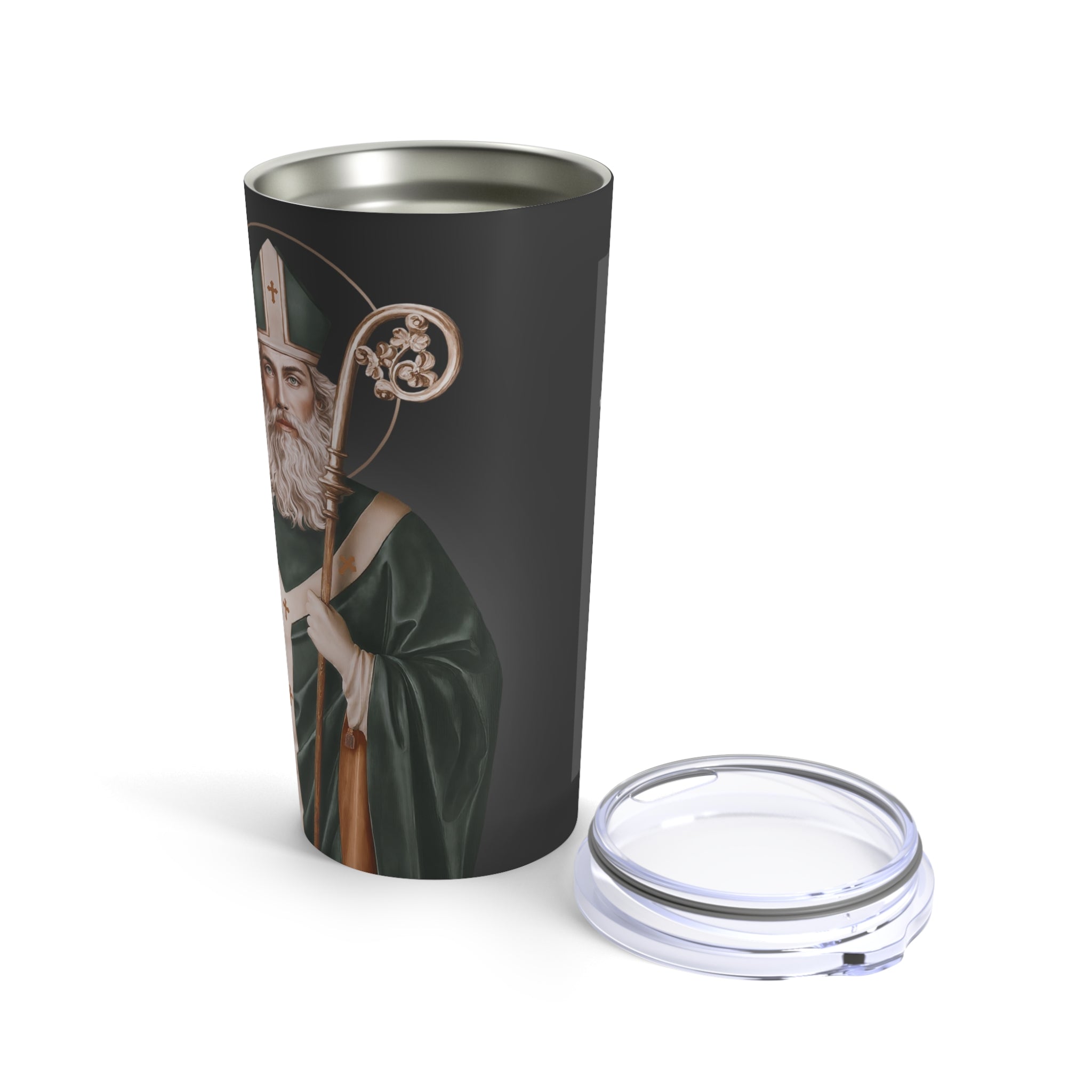 St. Patrick Lord's Prayer Tumbler 20 oz. (Ash) - VENXARA®