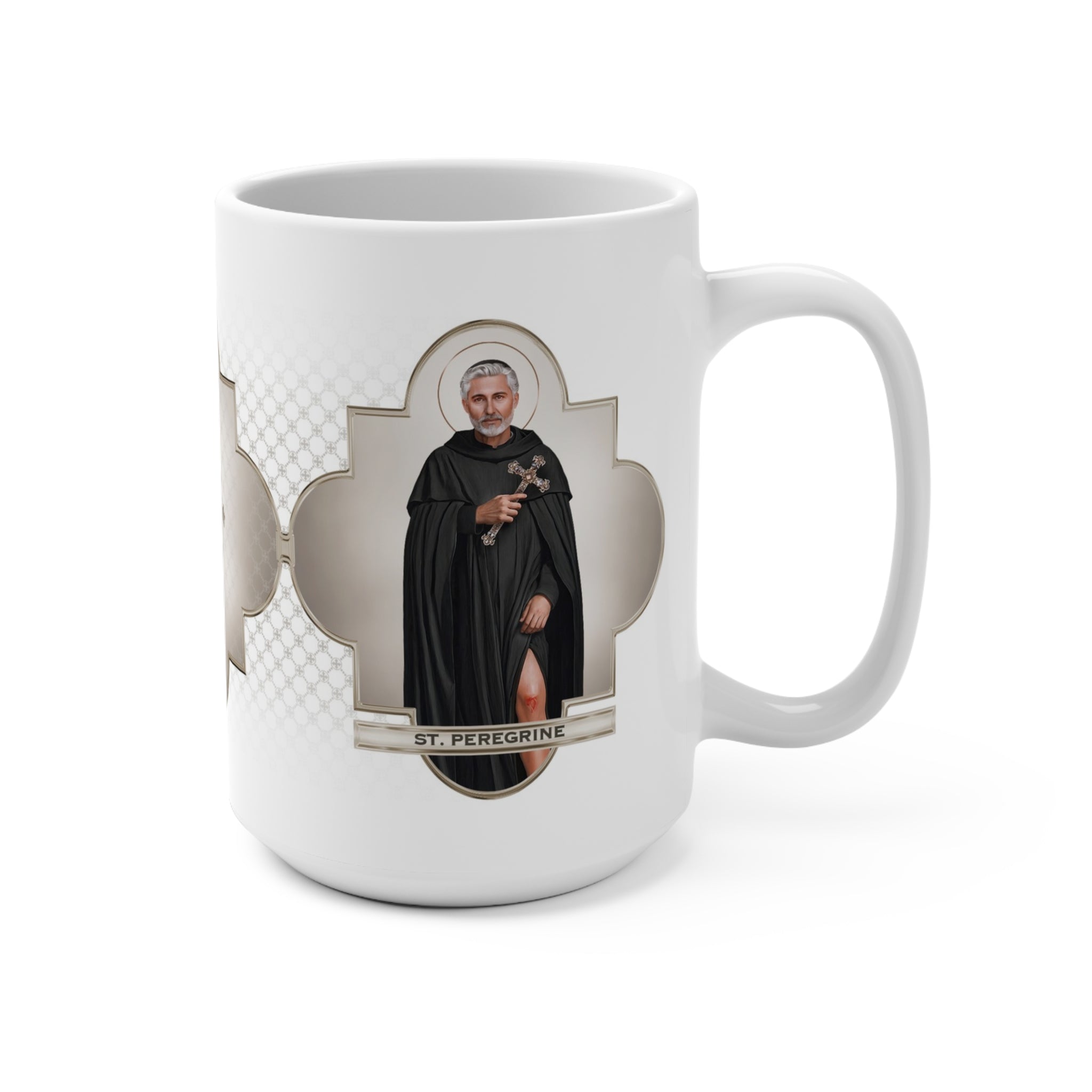 St. Peregrine Ceramic Mug - VENXARA®