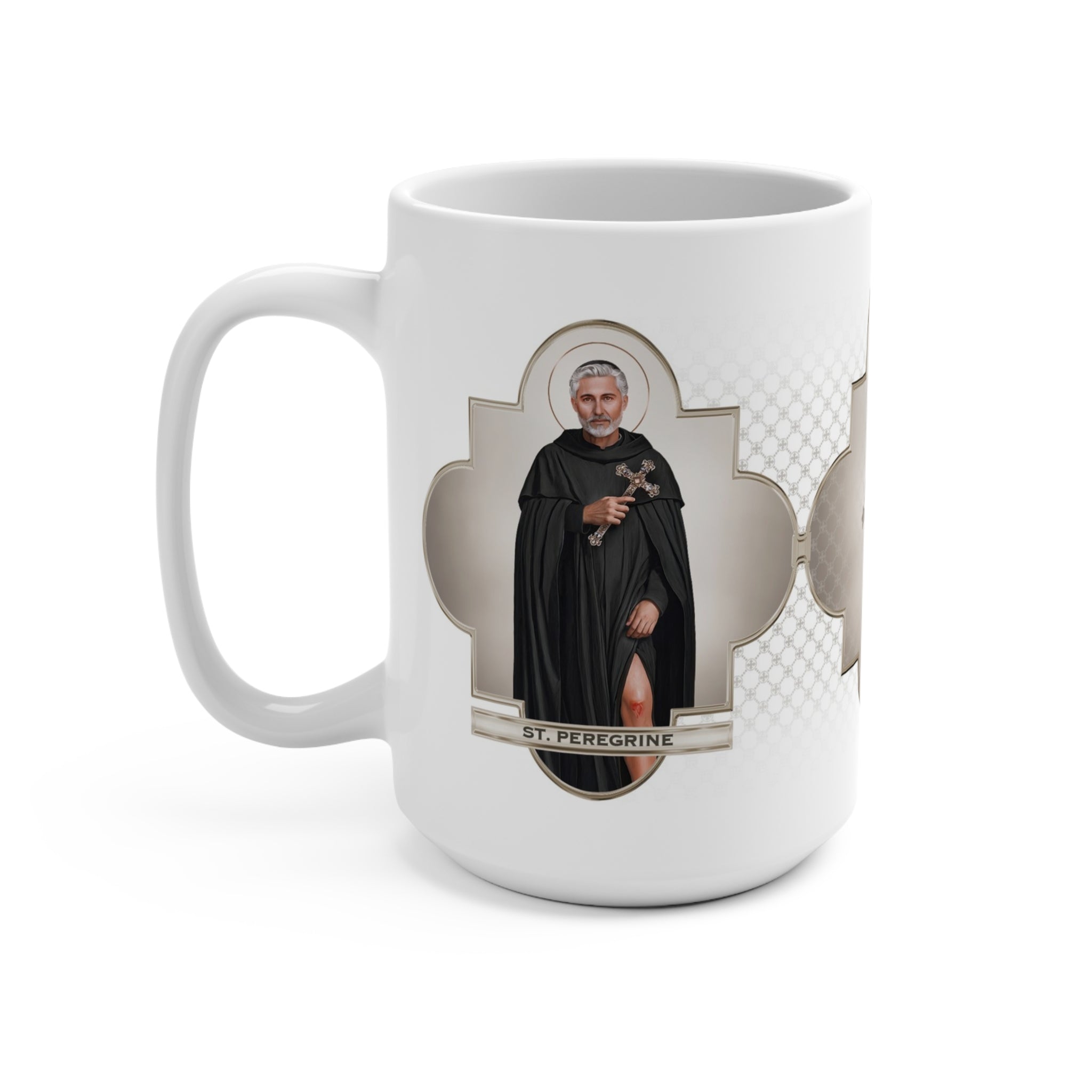 St. Peregrine Ceramic Mug - VENXARA®