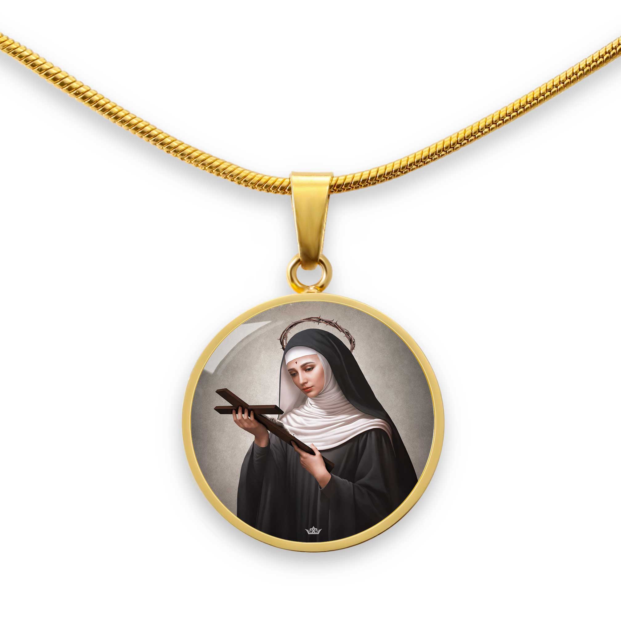 St. Rita of Cascia Pendant Necklace - VENXARA®