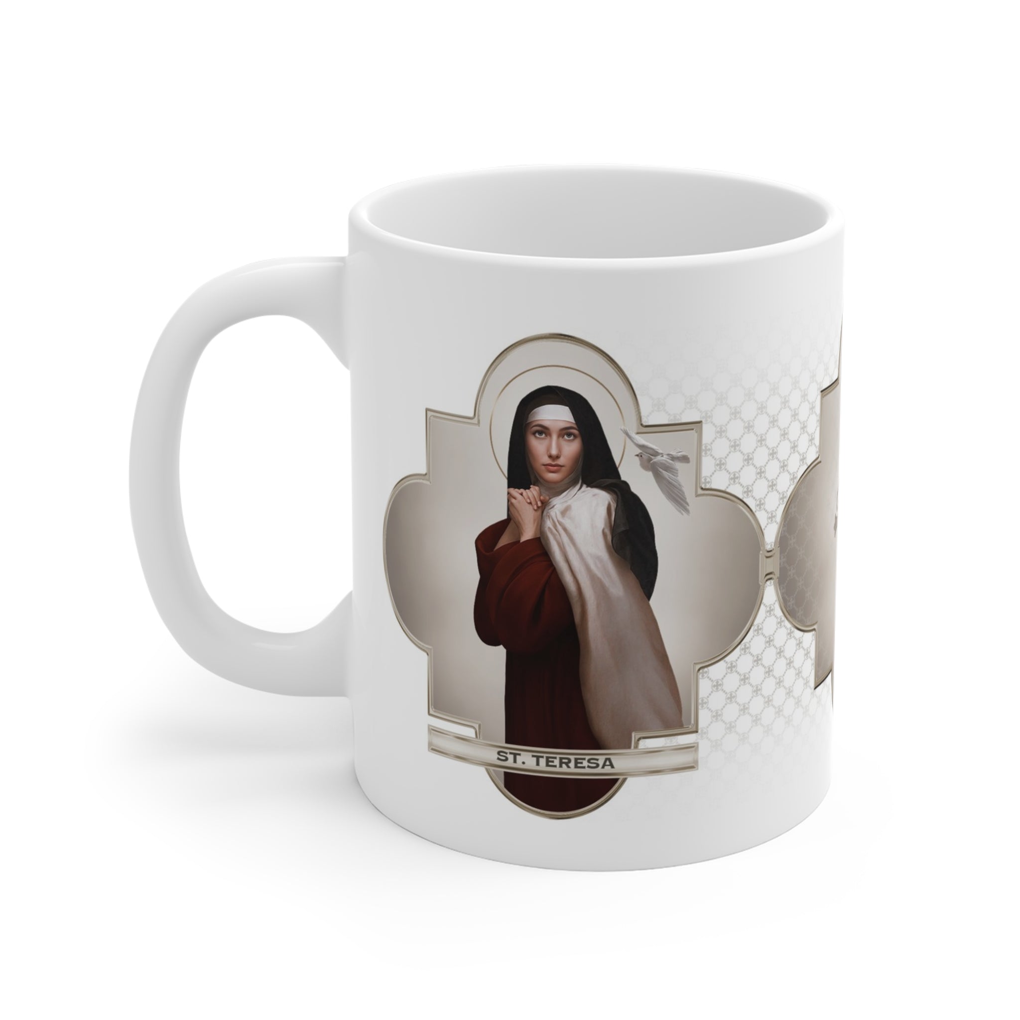 St. Teresa of Avila Ceramic Mug - VENXARA®