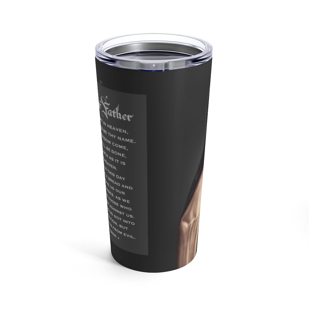 St. Therese of Lisieux Lord's Prayer Tumbler 20 oz. (Ash) - VENXARA®