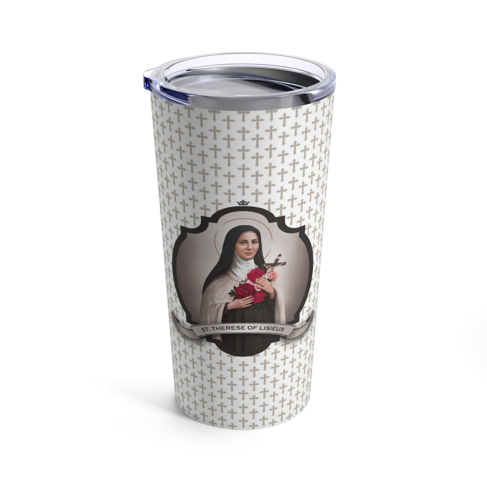 St. Therese of Lisieux Tumbler 20 oz. - VENXARA®