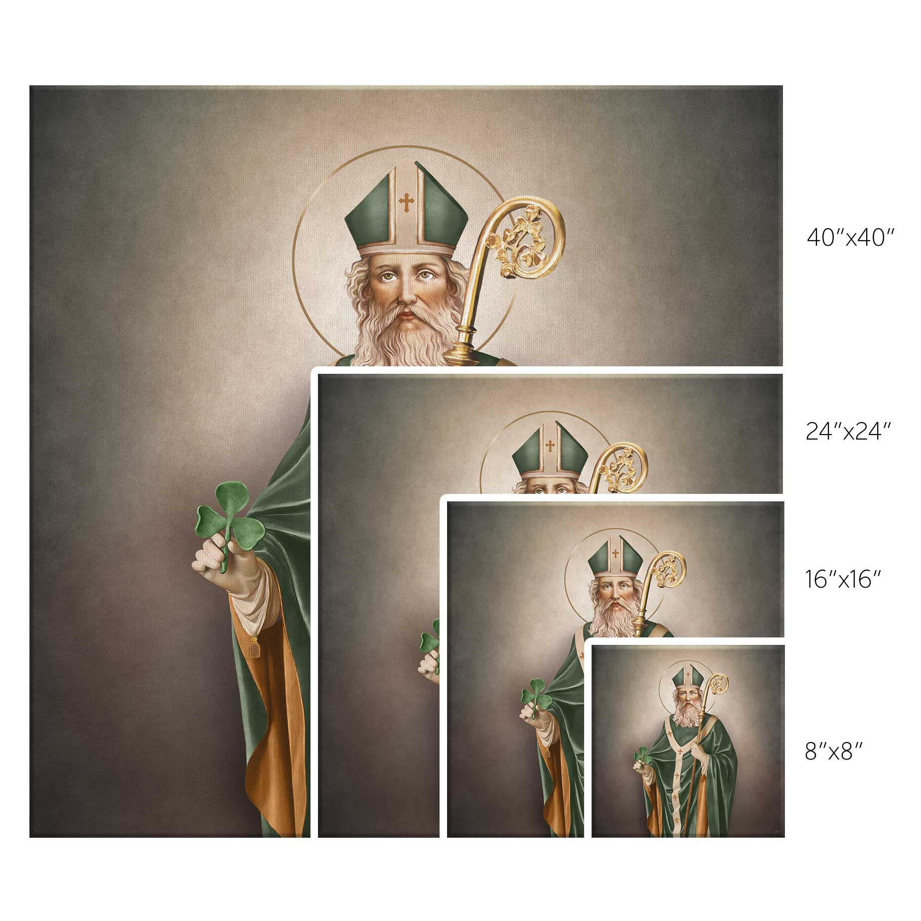 St. Patrick Canvas Print